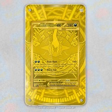 Mega Darkrai ex HR Gold | Extended Art Display Case for Pokemon Card picture