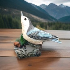 New Danbury Mint Nuthatch Bird Ornament picture