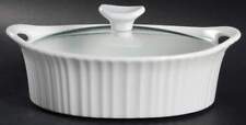 Corning French White 1.5 Quart Oval Casserole Dish 10334458 picture