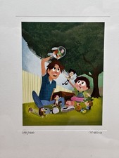 Original Disney Pixar Toy Story 3 Limited Edition Signed Numbered Crew Artwork picture