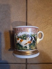 Vintage Limoges Occupational Shaving Mug Hunting Bird Dogs picture