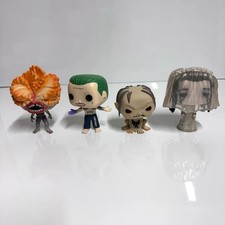 4pc Lot Funko Pop Halloween La Llorona, Gollum, The Last of Us Zombie, The Joker picture