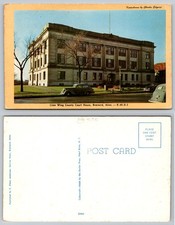 Crow Wing County Court House Brainerd MN Postcard Kodachrome 1940s picture