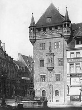 Nuremberg House Germany 1910 Old Illustration Photo picture