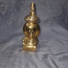Vintage 1980 Michter's Distillery Gold Goddess Selket King Tut Series Decanter picture