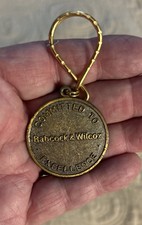 Vintage BABCOCK & WILCOX Committed to Excellence Key Fob Barberton, OH picture