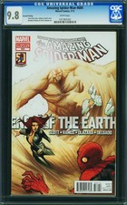 Amazing Spider-Man 684 CGC 9.8 WP 2nd Print Sandman Black Widow Silver Sable picture