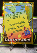 2025 Topps Sapphire SpongeBob SquarePants Sunny Shores Resorts #150 GOLD /50 picture