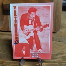 Historic Autographs Chuck Berry YesterYear Series 2 2025 #126 Print Run 30 picture