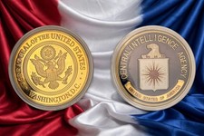 CIA Central Intelligence Agency Challenge Coin Great Seal of the USA picture