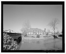 Photo:Oregon House Complex River View Northwest 1900s Bridge Lawn Trees picture