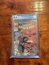 Amazing Spider-Man #325 CGC 8.5 1989 Red Skull Silver Sable Marvel Comics picture