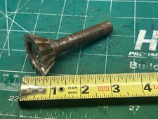 MACHINIST HmDrcB TOOLS LATHE MILL Machinist Sharp Dove Tail End Mill picture
