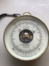 Airguide barometer compensated  Rain change Fair Made in USA (Chicago) picture