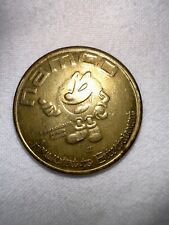 Vintage Namco Arcade Coin, Gold,  picture