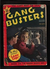 1949 Gang Busters #9  D.C. Comic Book pre-code crime Original & Complete picture