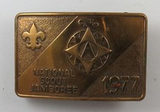 1977 National Scout Jamboree Belt Buckle [KS-659] picture