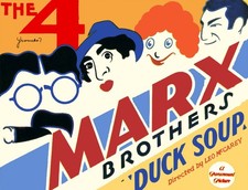 1933 THE MARX BROTHERS in DUCK SOUP - Mini Lobby Card PHOTO (206-A ) picture