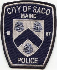 SACO MAINE POLICE PATCH picture