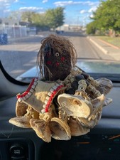 Vintage Kenyan Turkana Ikoku Doll African Doum Palm Tre Nut Fertility Figure Art picture