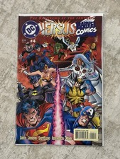 DC VERSUS MARVEL COMICS #4 MAY 1996 DC COMICS NM picture