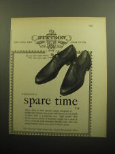 1958 Stetson Shoes Ad - Stetson's Spare Time Tie picture