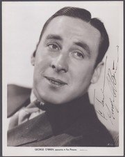 GEORGE O''BRIEN - INSCRIBED PHOTOGRAPH SIGNED CIRCA 1934 picture