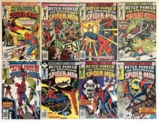 Peter Parker the Spectacular Spider-Man #1-8. KEYS. Sal Buscema. Marvel 1976-77 picture