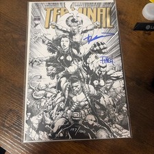 TERMINAL #1 SDCC 2026 Signed By Finch And Kirkman Gold Foil Variant NM picture