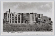Vintage Fürth i.B. Städt. Krankenhaus Postcard Bromsilber Imitation picture