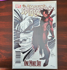 Marvel The Amazing Spider-Man #545 One More Day 2nd Printing Variant  596-632++ picture