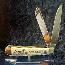 Case XX America's Hunting Heritage 2-Blade Slipjoint Bone Handle Pocketknife picture