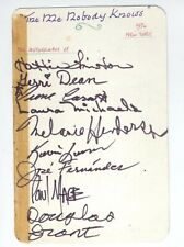 The Me Nobody Knows VERY RARE 1970 ORIGINAL CAST AUTOGRAPHS NYC NEW YORK picture