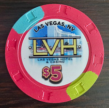 $5 LVH Las Vegas Hotel & Casino Las Vegas, NV Casino Chip 2012 Issue picture