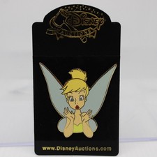 B4 Disney Auctions LE Pin Peter Pan Tinker Bell Expressions Surprised picture