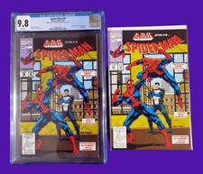 Spider-Man #33 CGC 9.8 Off-Register Print Error + Raw Copy (1993) picture