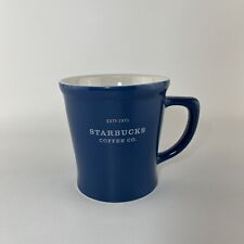 Starbucks 2008 Large Blue Abbey Mug 18 fl oz 