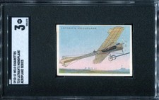1910-1912 T28 Aeroplane Series Latham's Monoplane Milo Cigarettes SGC 3 picture