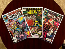 (Lot of 3 Comics) New Mutants #69 #70 & #74 (Marvel 1988-89) X-Terminators picture