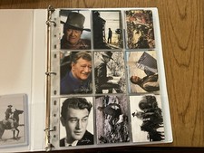 JOHN WAYNE 2005 BREYGENT COMPLETE BASE CARD SET 72 + Promo picture