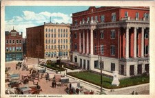 Vintage Postcard 1911 Court House Court Square, Nashville, Tennessee picture