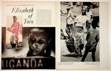 1960s Magazine Article Princess Elizabeth of Toro Uganda UN Ambassador Ephemera picture