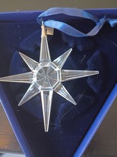 1995 SWAROVSKI Annual HOLIDAY CHRISTMAS ORNAMENT Crystal Star picture