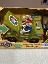 M&M's Military Vehicle Candy Dispenser Sound & Lights 2009 Expired picture