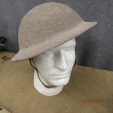 Vintage WWI US M1917 Doughboy Steel Helmet Liner & Chin Strap Exceptional Cond picture