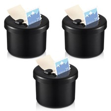 3 Pcs Black Stamp Roll Dispensers Postage Stamps Dispenser Holder for Rolls o... picture