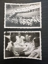 Vintage Bulgarian Army Officers Banquet Dining Feast Gala Photos  picture