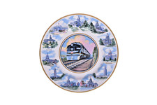 Railroad Dining China Missouri Pacific Charger Service Plate State Capitals picture