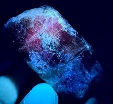 113 Gm Beautiful Natural Rare Fluorescent Bunch Of Scapolite Crystal Specimen~AF picture