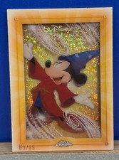 MICKEY MOUSE SHADOWBOX #3/85 (2025 Topps Chrome Disney) ORANGE/ DAMAGE/ SEE PIX picture